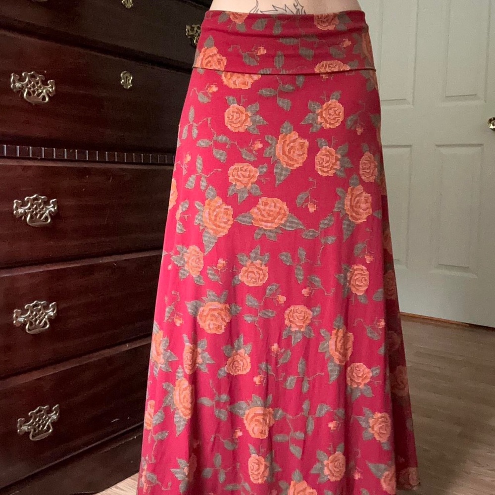 Lularoe rose Maxi Skirt